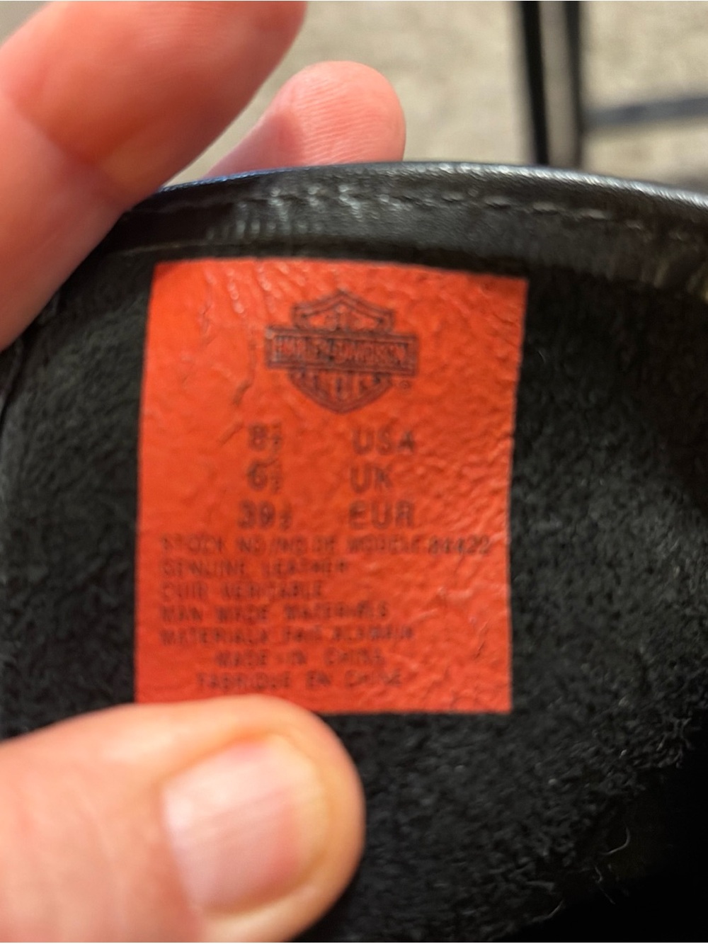 Harley-Davidson women’s  Black biker Leather Harness Boots - Picture 8 of 8